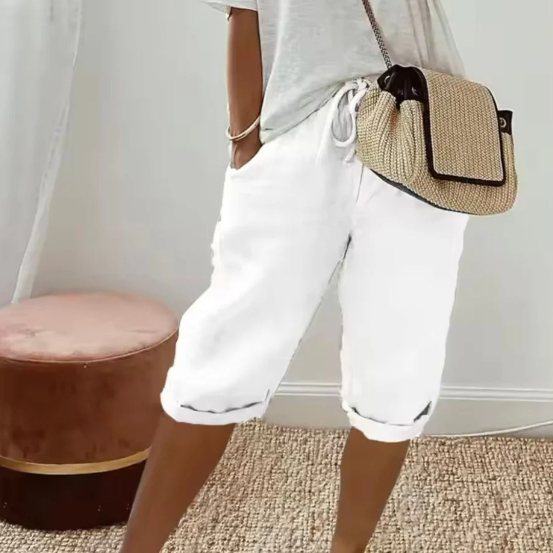 Sabrina | Tailored Capri Shorts