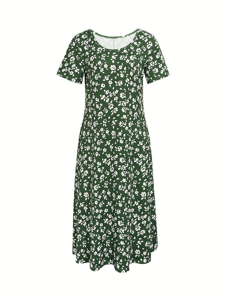 Seline | Elegant Floral Dress