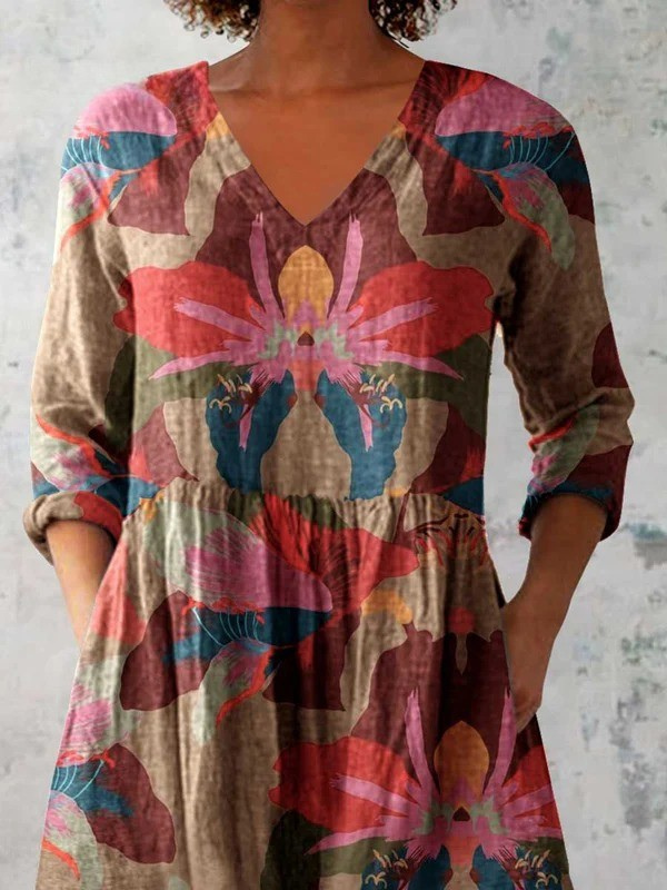Layla | V-Neck Long Blouse