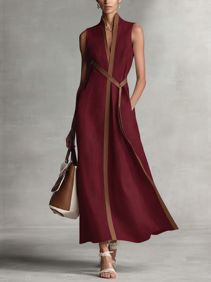 Elira | Flattering Sleeveless Maxi Dress