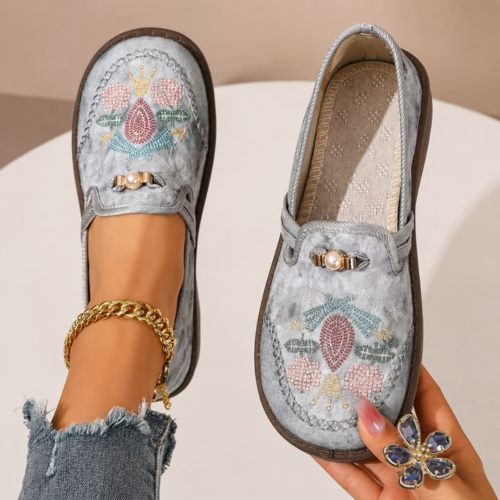 Kitty | Orthopaedic Embellished Flats