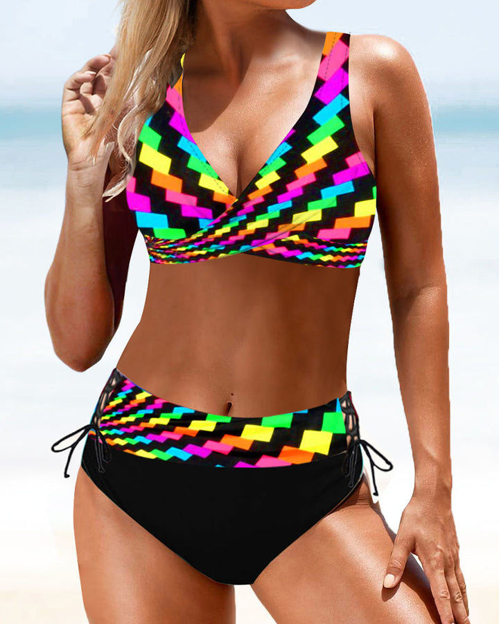 Victoria | Colourful Bikini