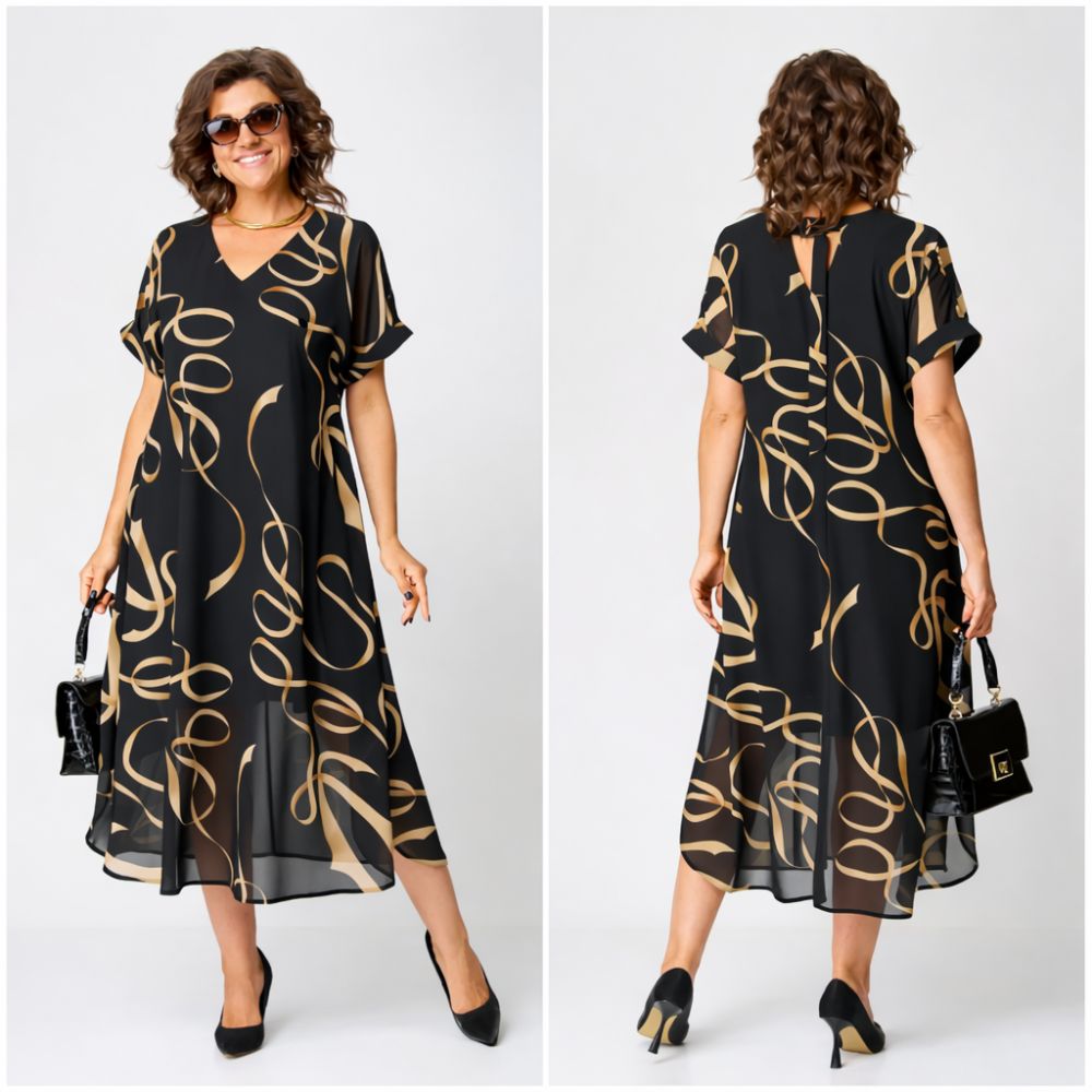 Emma | Elegant Midi Dress