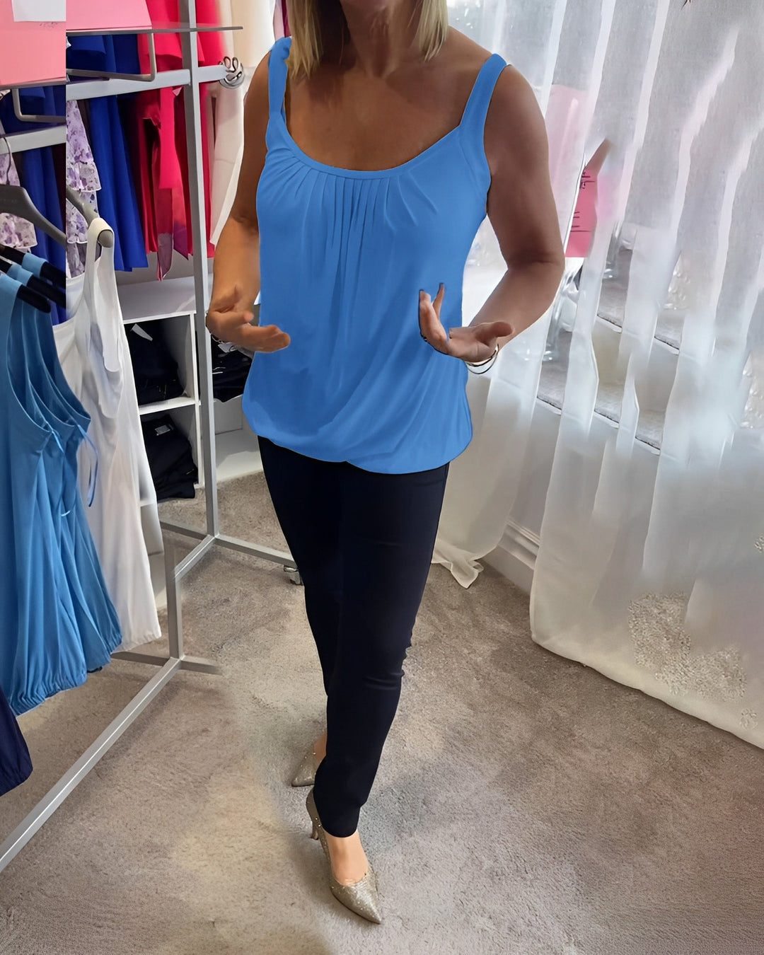 Donna | Breathable Sleeveless Everyday Top