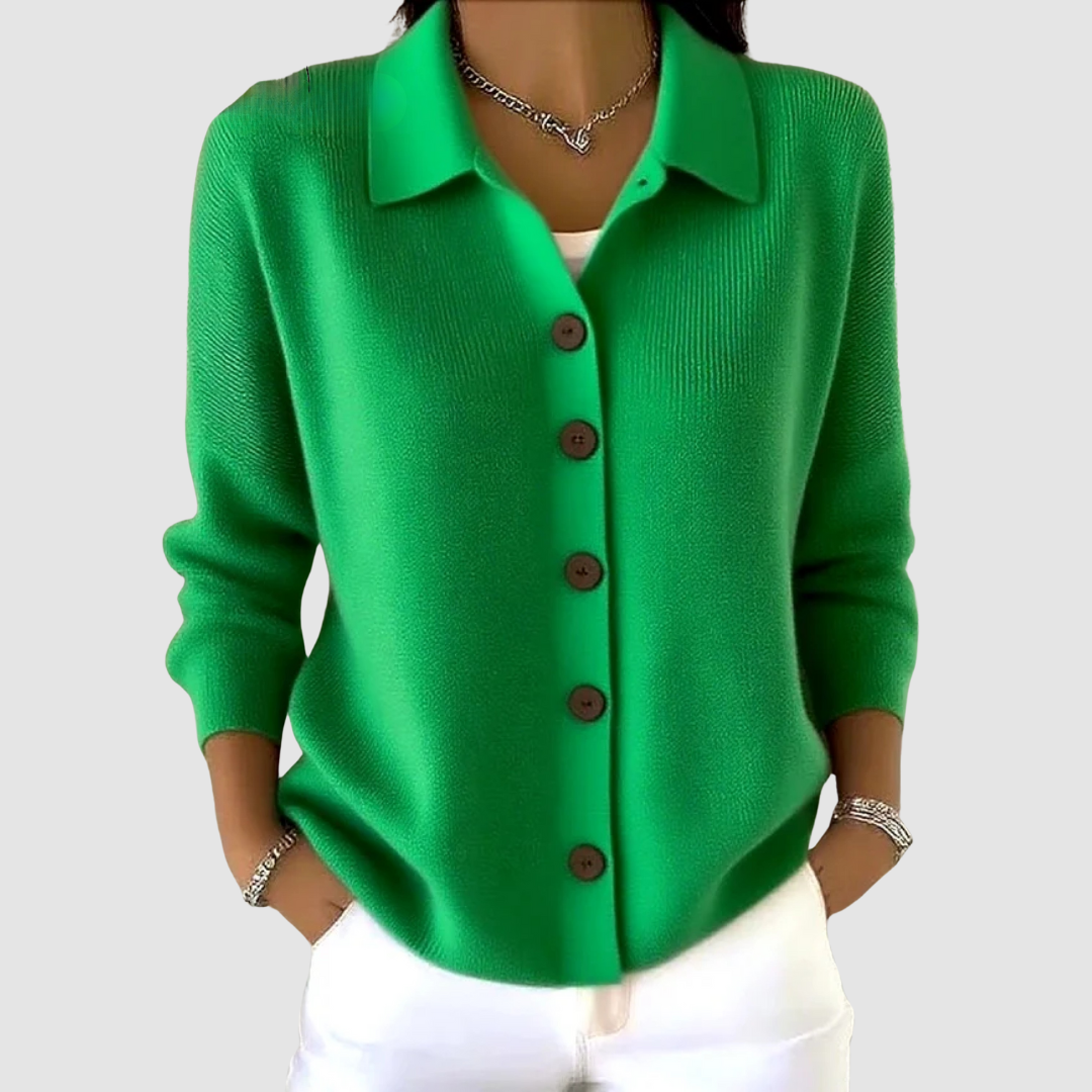 Judith | Classic Button-Up Cardigan