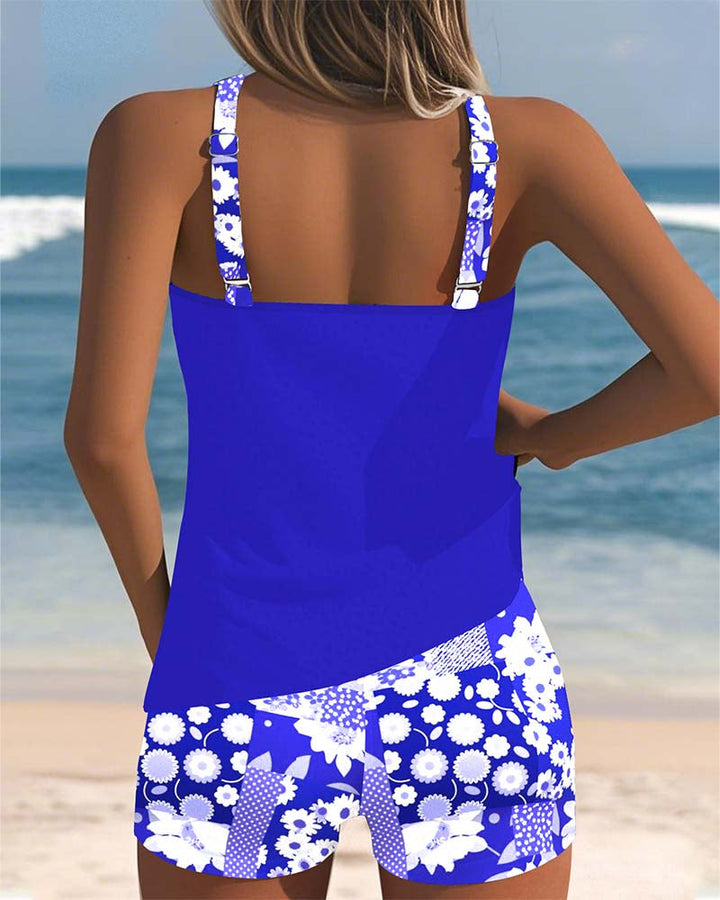 Sydney | Floral Belly-Cover Swim Set