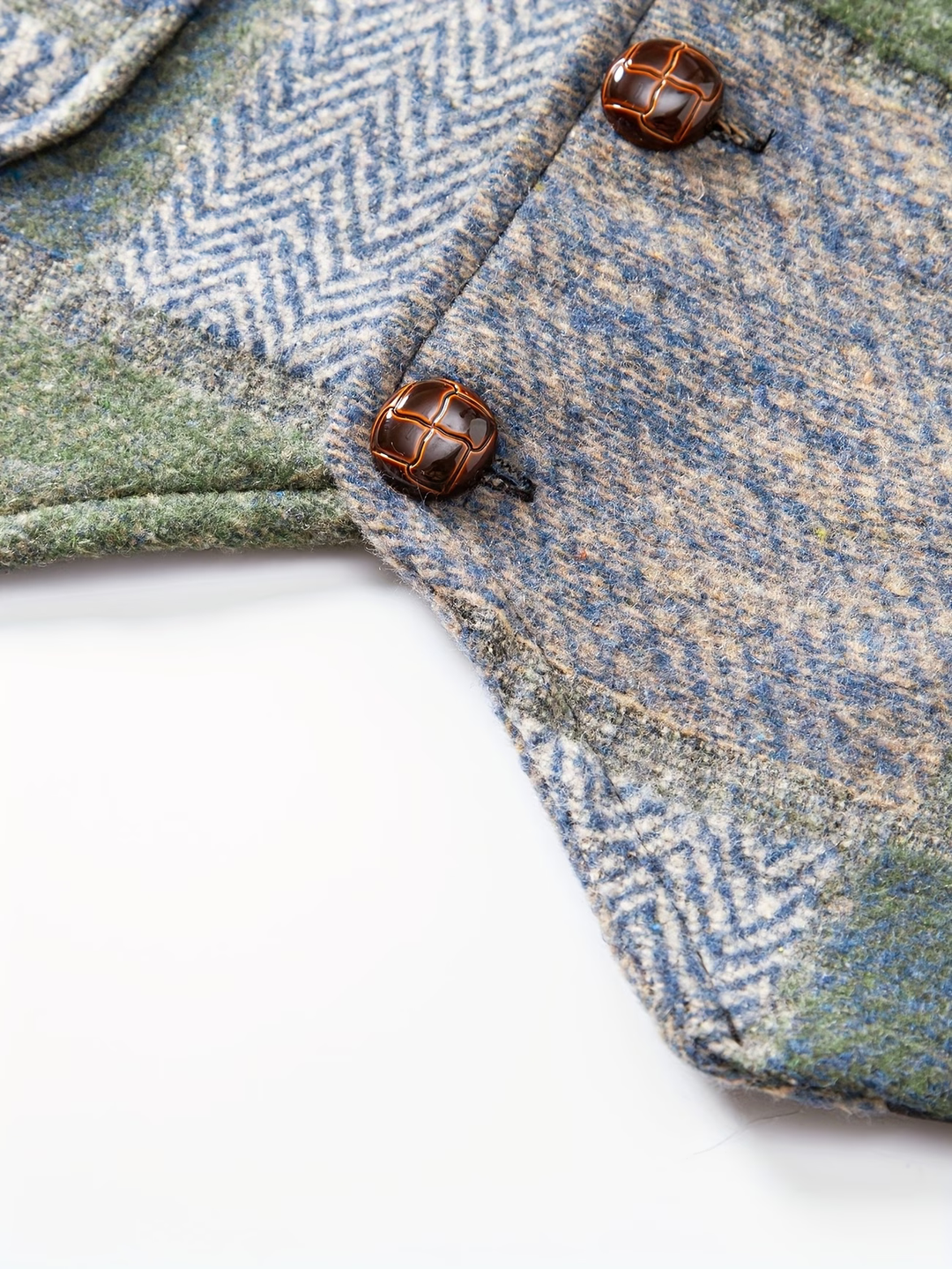 Leo | Patchwork Waistcoat for Special Occasions