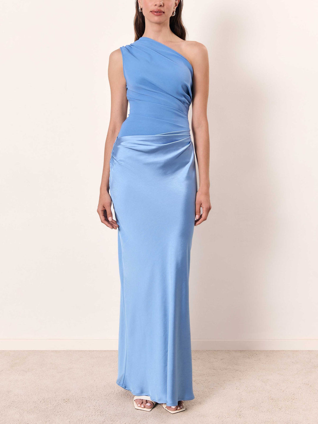 Monroe | One Shoulder Wedding Guest Maxi Dress