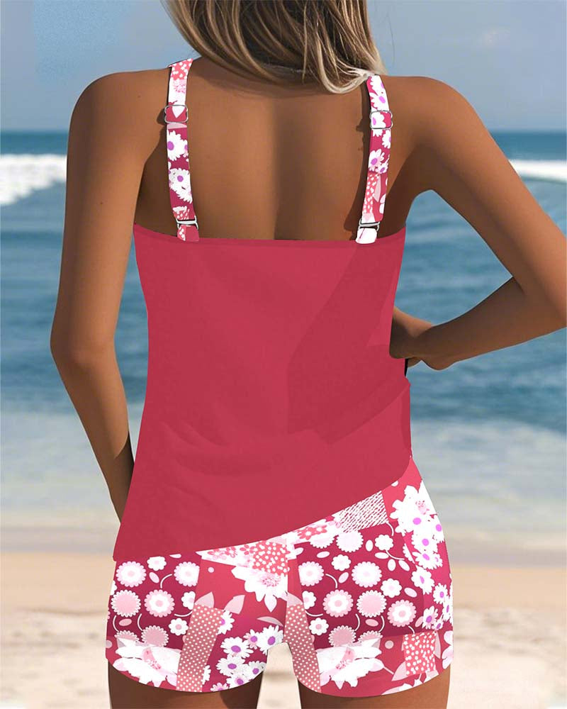 Sydney | Floral Belly-Cover Swim Set
