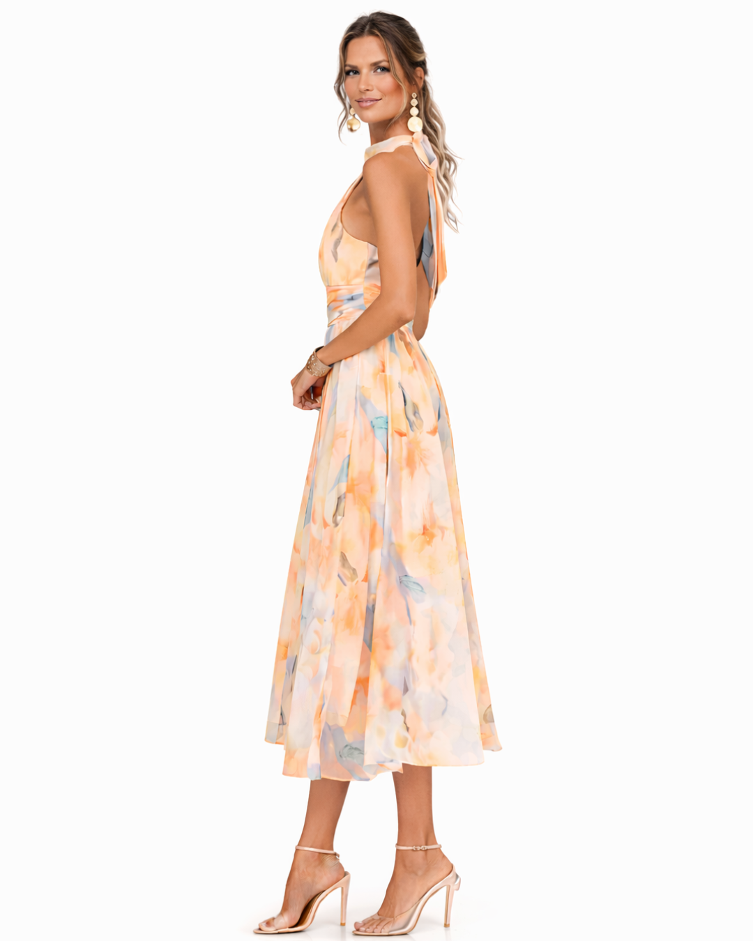 Dominique | Flattering Wedding Guest Dress