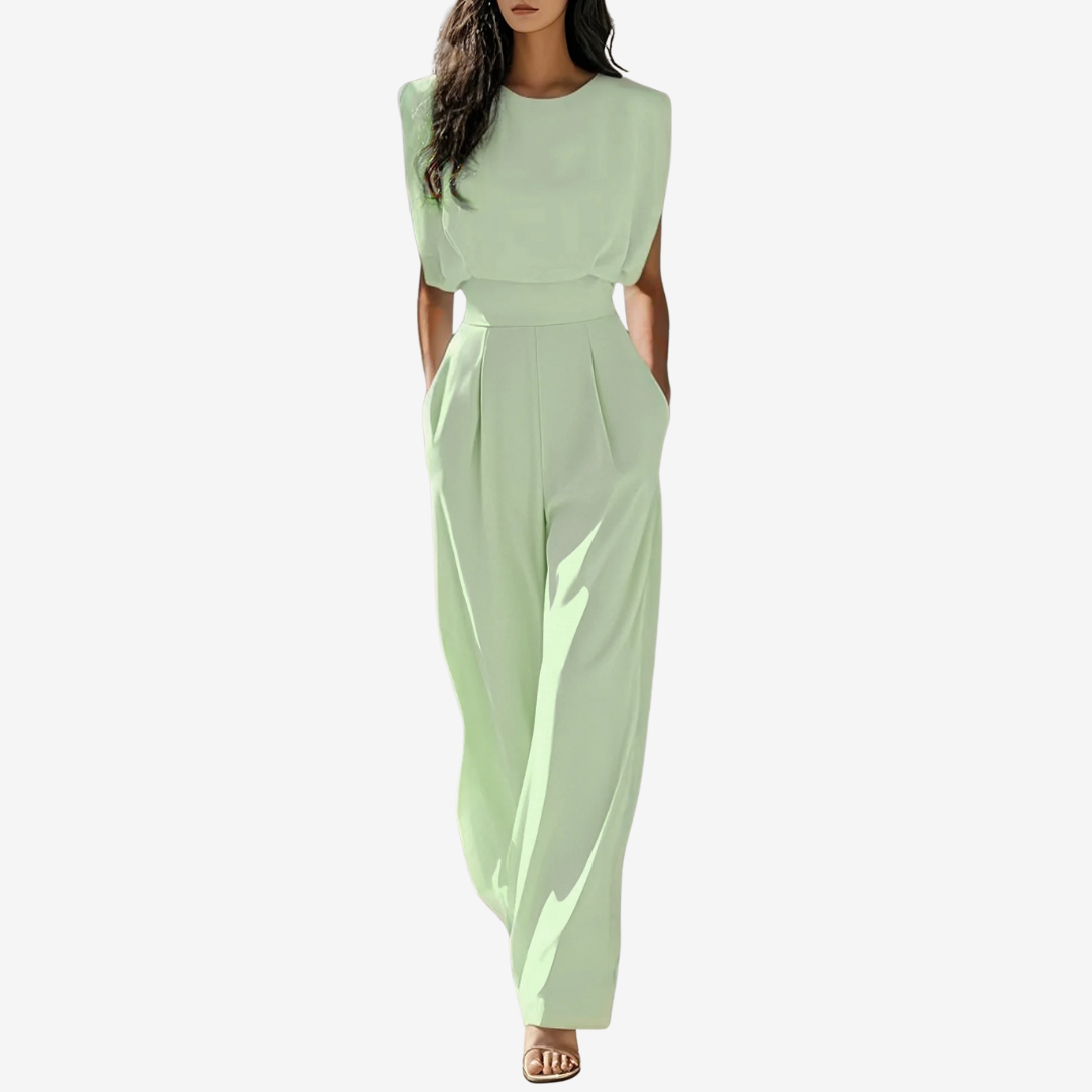 Jade | Flattering Belted Jumpsuit