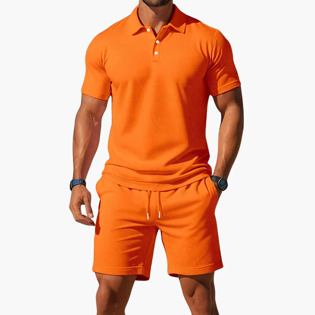 Milan | Breathable Polo Short Set
