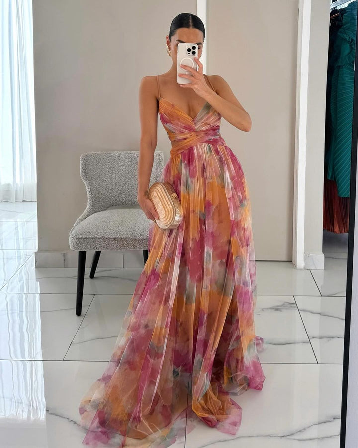 Vivienne | Floral Maxi Slip Dress