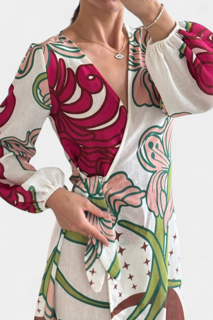 Grace | Classic Floral Dress