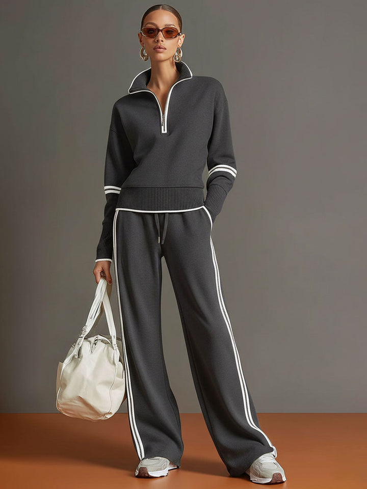 Wilda | Elegant Half-Zip Lounge Set