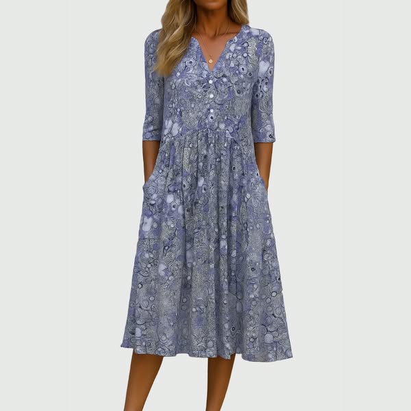 Raya | Elegant Midi Dress
