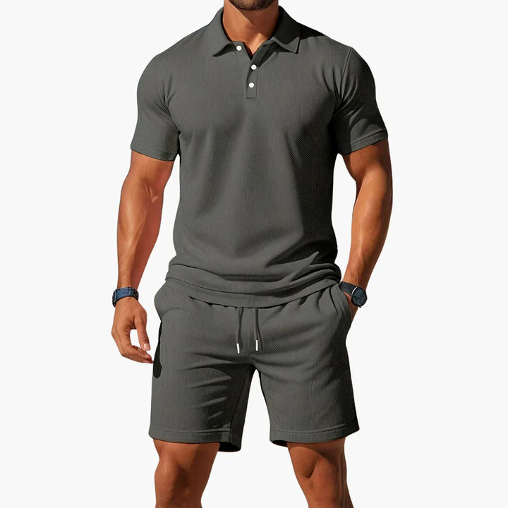 Milan | Breathable Polo Short Set