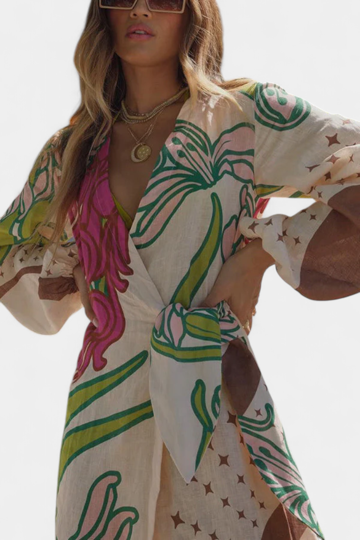 Grace | Classic Floral Dress