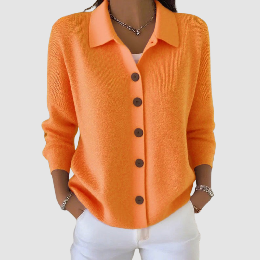 Judith | Classic Button-Up Cardigan