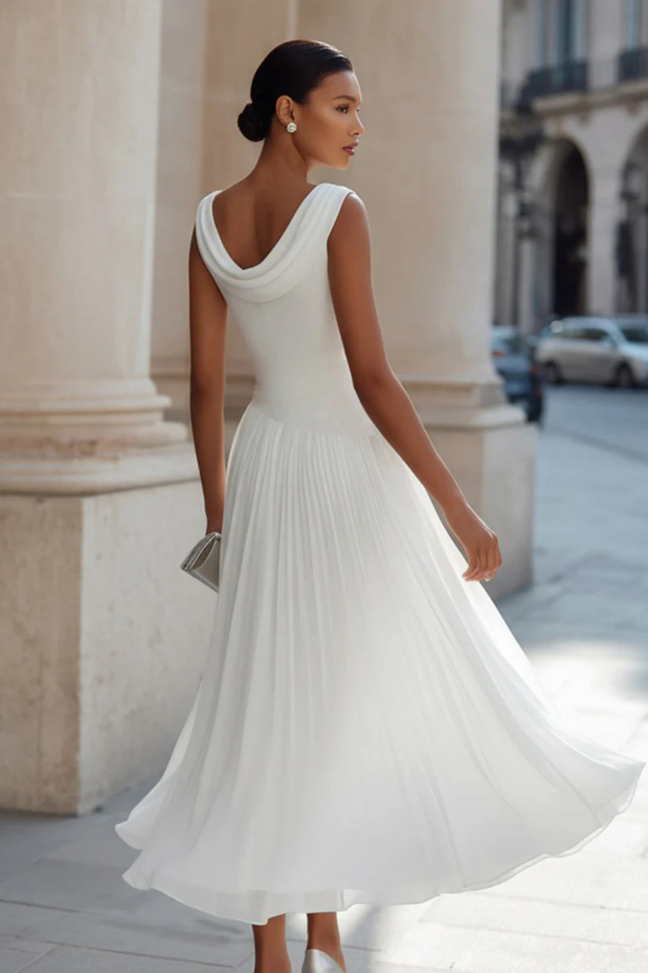 Vivienne | Flattering Wedding Guest Midi Dress