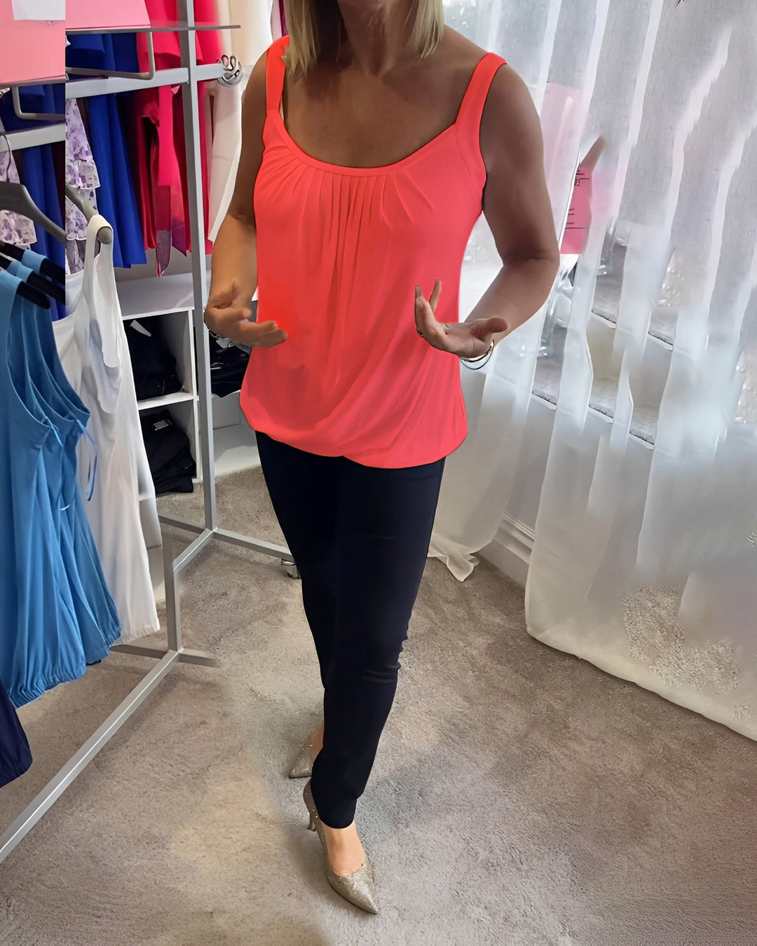 Donna | Breathable Sleeveless Everyday Top