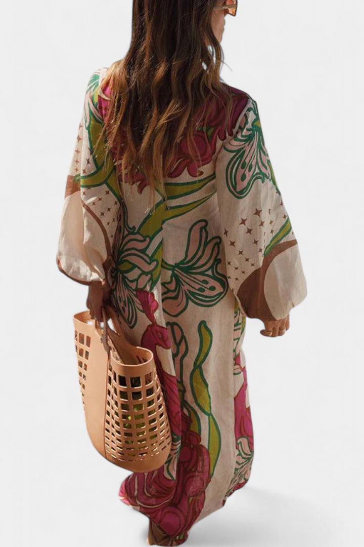 Grace | Classic Floral Dress