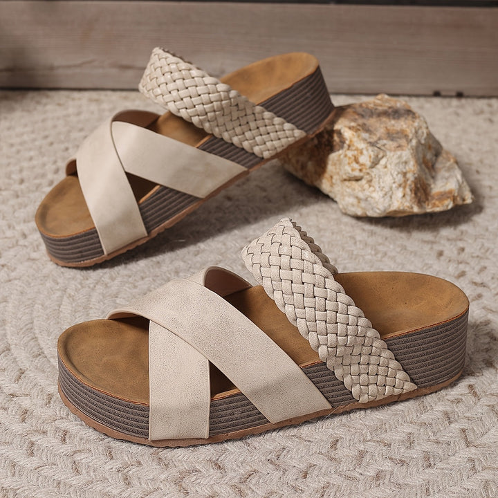 Jada | Orthopaedic Platform Wedge Sandals