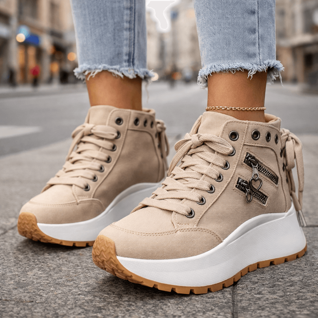 Aivy | Comfortable Chunky Support Sneakers