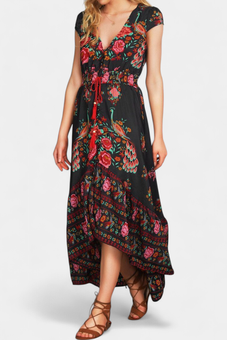 Bella | Classic Floral Dress
