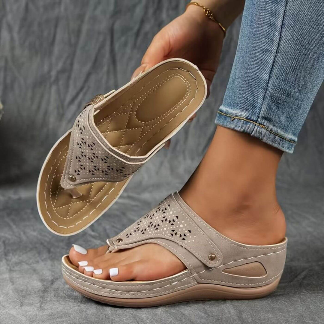 Fleur | Ergonomic Slip-On Sandals