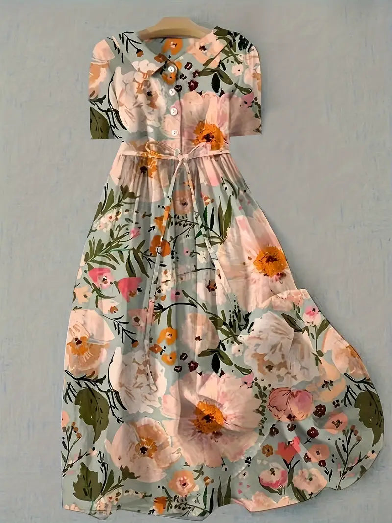 Dana | Classic Floral Summer Dress