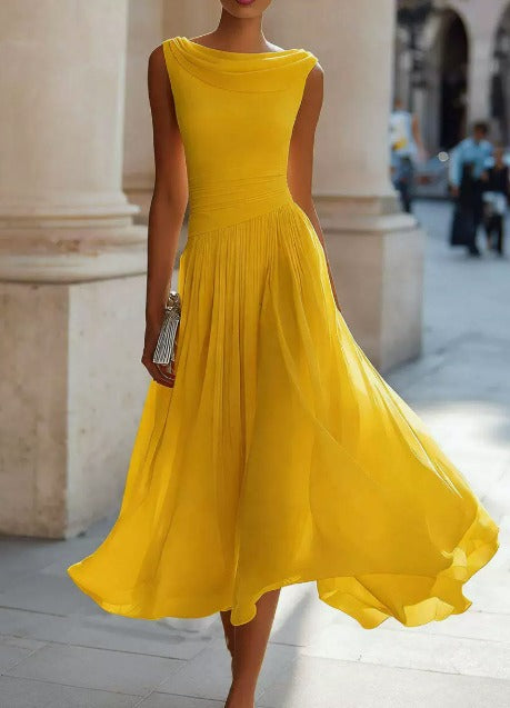 Vivienne | Flattering Wedding Guest Midi Dress