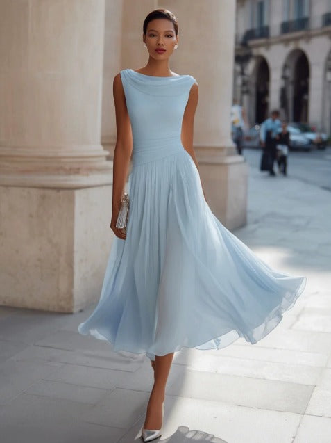 Vivienne | Flattering Wedding Guest Midi Dress