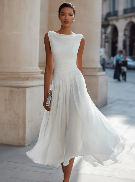 Vivienne | Flattering Wedding Guest Midi Dress