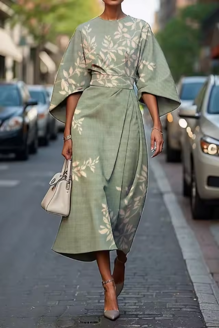 Evelina | Elegant Floral Dress