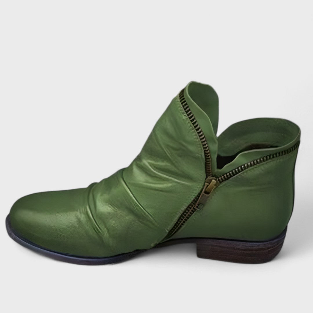 Josephine | Orthopedic Zip Ankle Boot