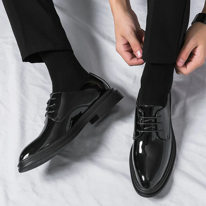 Edward | Classic Patent Derby Dress Shoe
