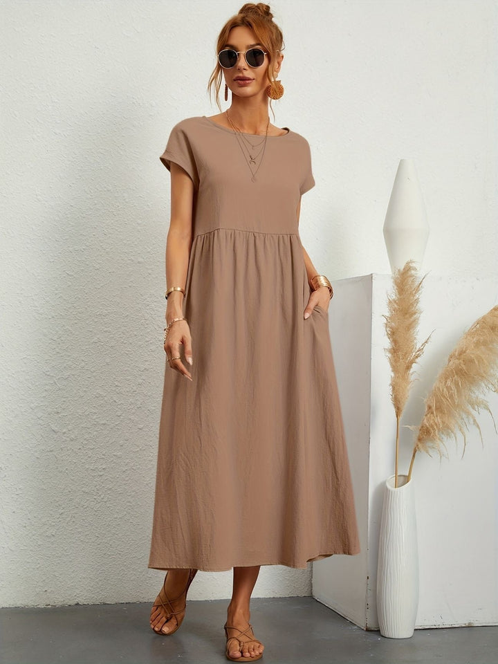 Adelaide | Short Sleeve Midi Dress