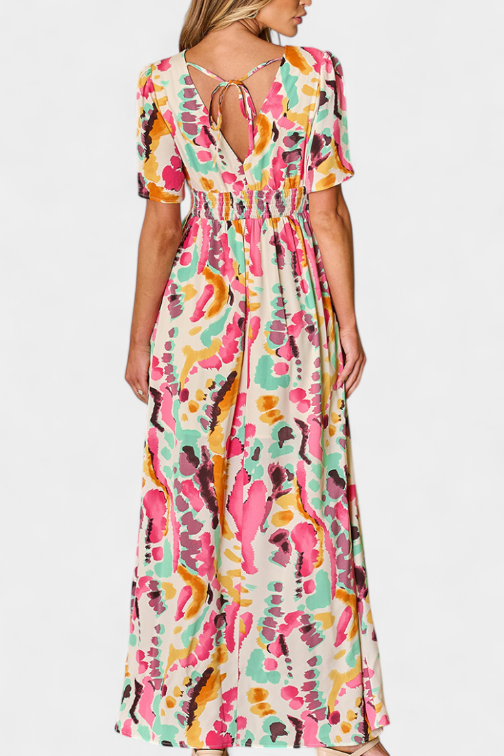 Nova | Classic V-Neck Dress