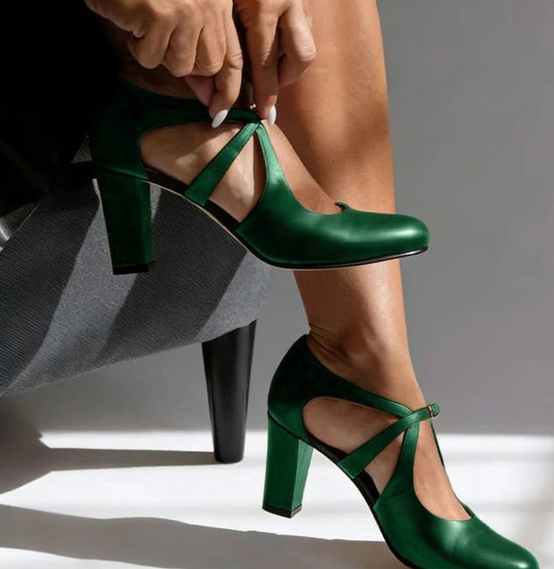 Lydia | Elegant Block Heels