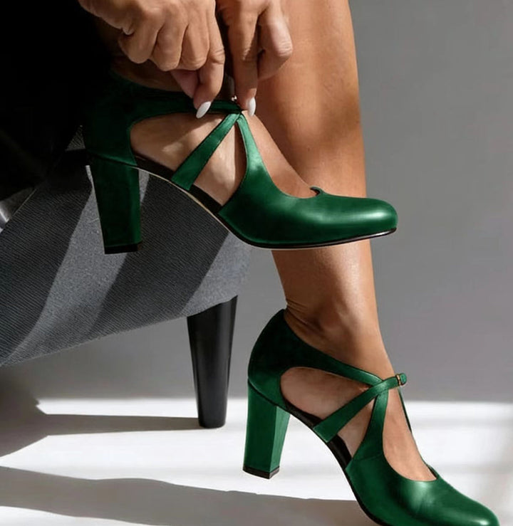 Lydia | Elegant Block Heels