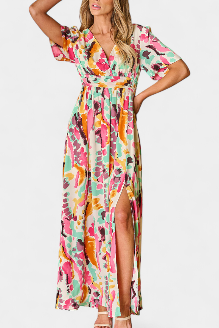 Nova | Classic V-Neck Dress