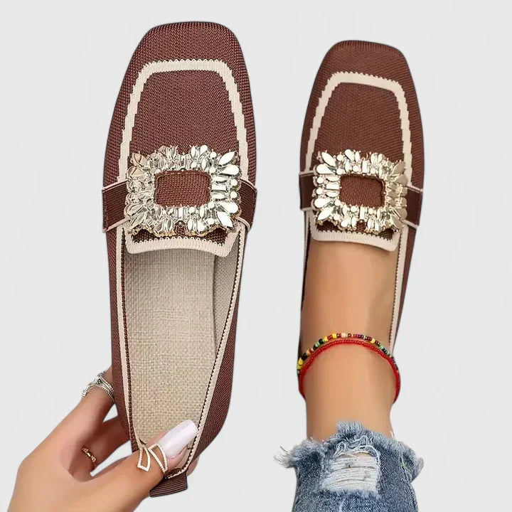 Nathalie | Embellished Comfort Loafers