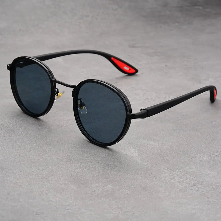 Lennox | Retro Round Polarized Sunglasses