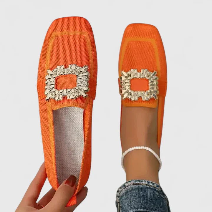 Nathalie | Embellished Comfort Loafers