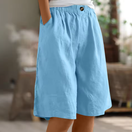 Renee | Breathable Wide Leg Shorts