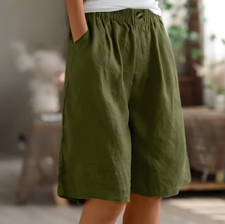 Renee | Breathable Wide Leg Shorts