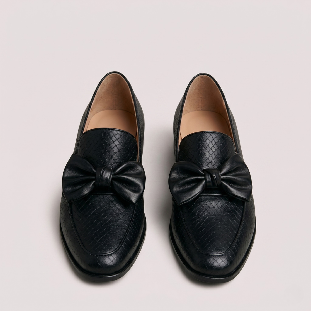 Edith | Bow Detail Comfort Loafers