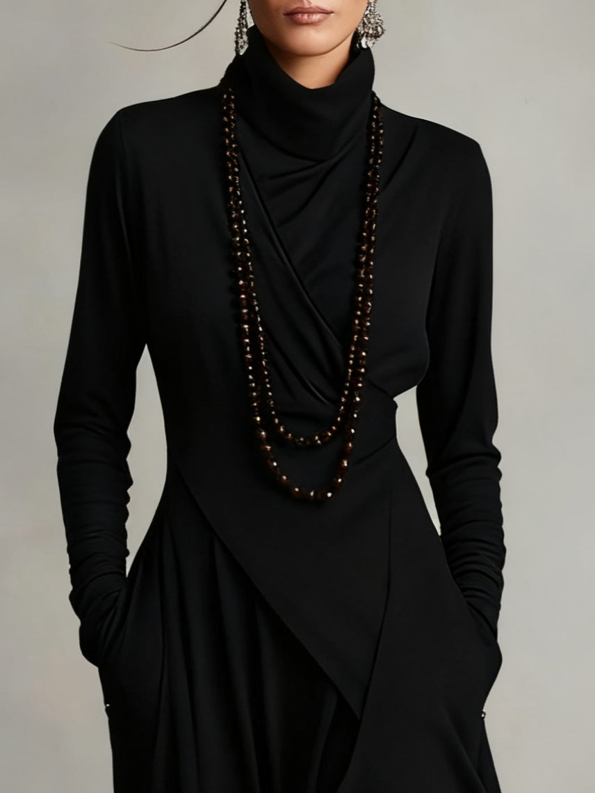 Catherine | Elegant Pleated Maxi Dress