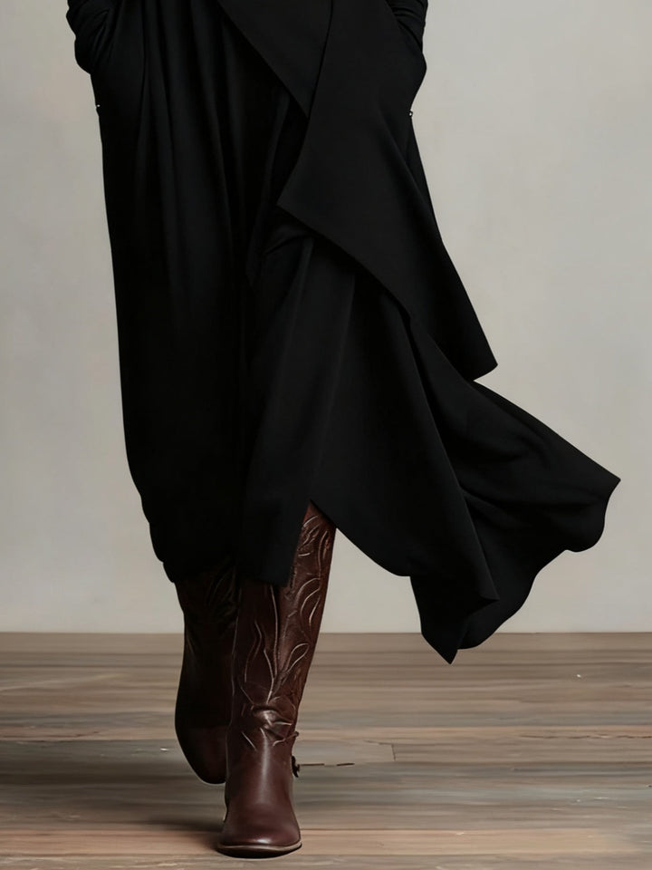 Catherine | Elegant Pleated Maxi Dress